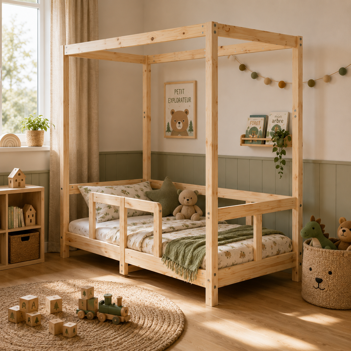 Lit Cabane Rectangle - Timéo
