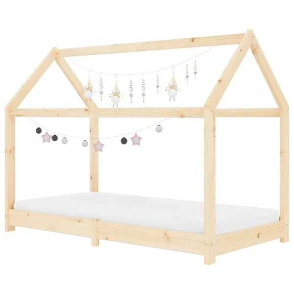Lit Cabane Marron Clair - Titou