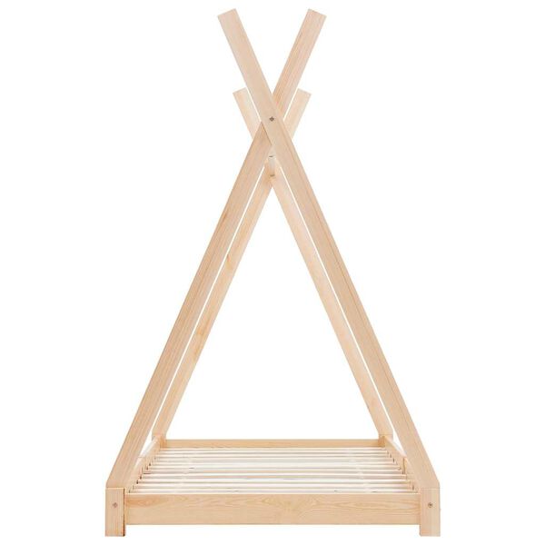 Lit Cabane Tipi Marron Clair - Lilou
